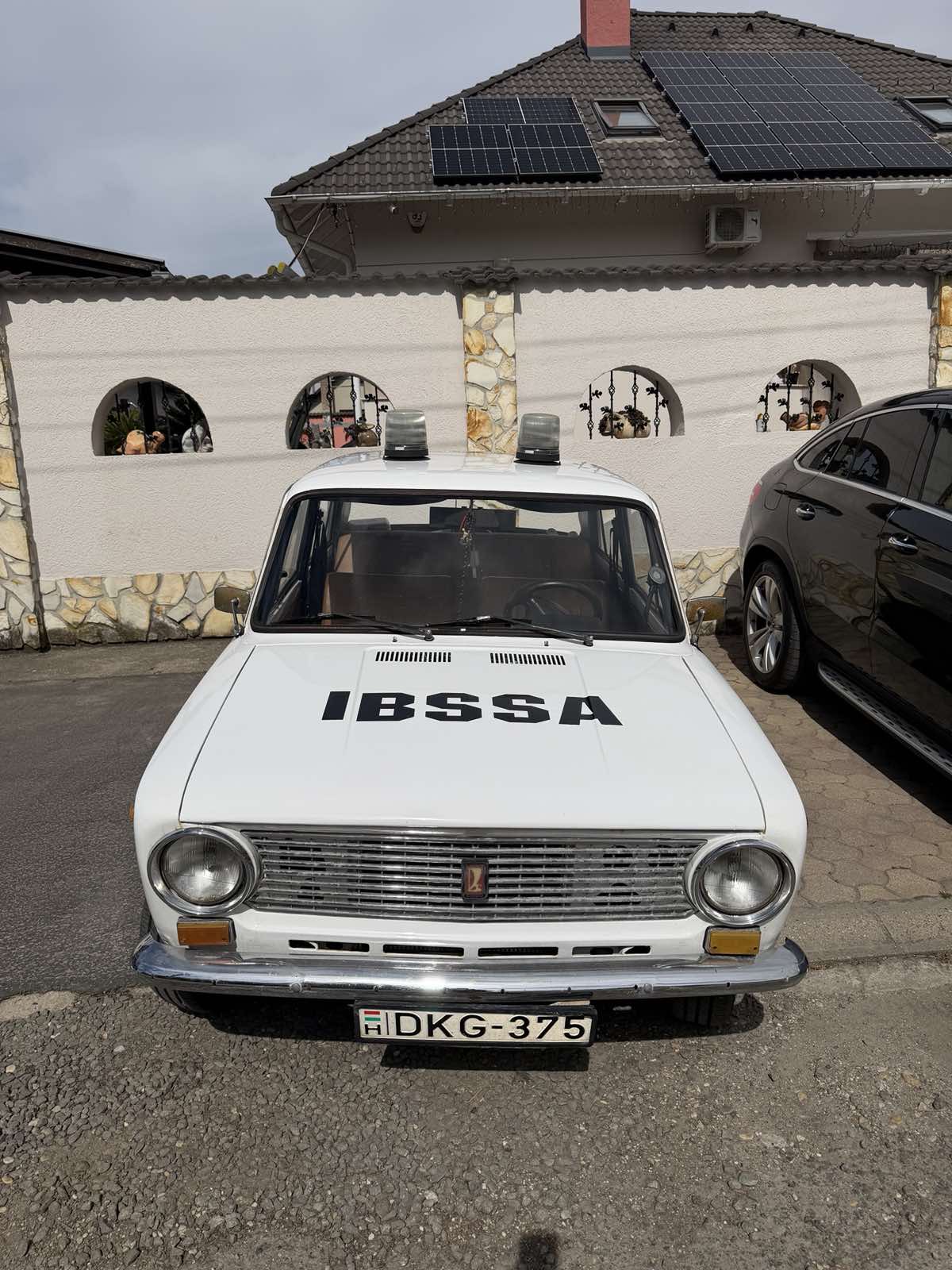 Autoturism istoric IBSSA, vedere frontală