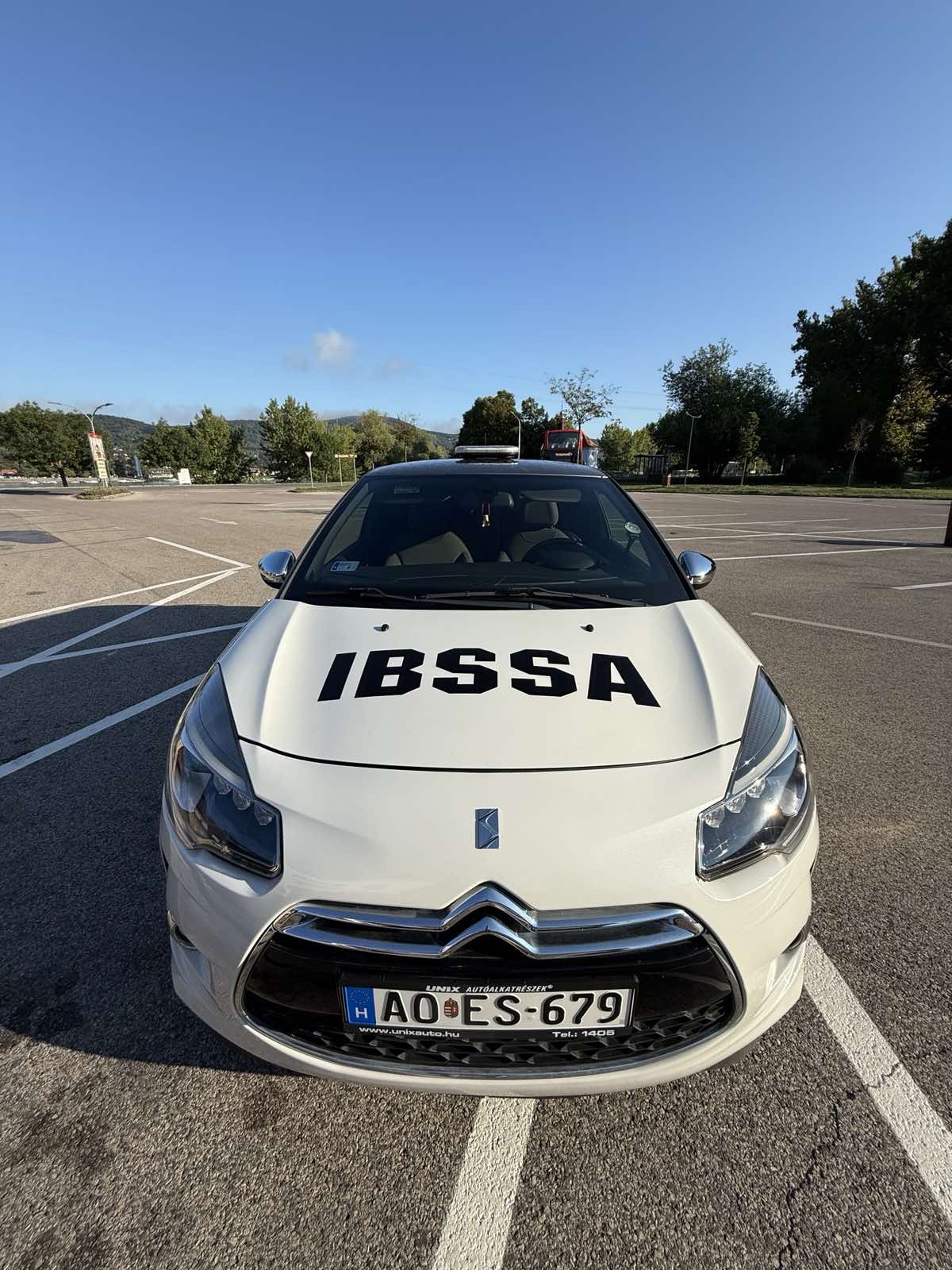 Citroën DS5 în livrea IBSSA